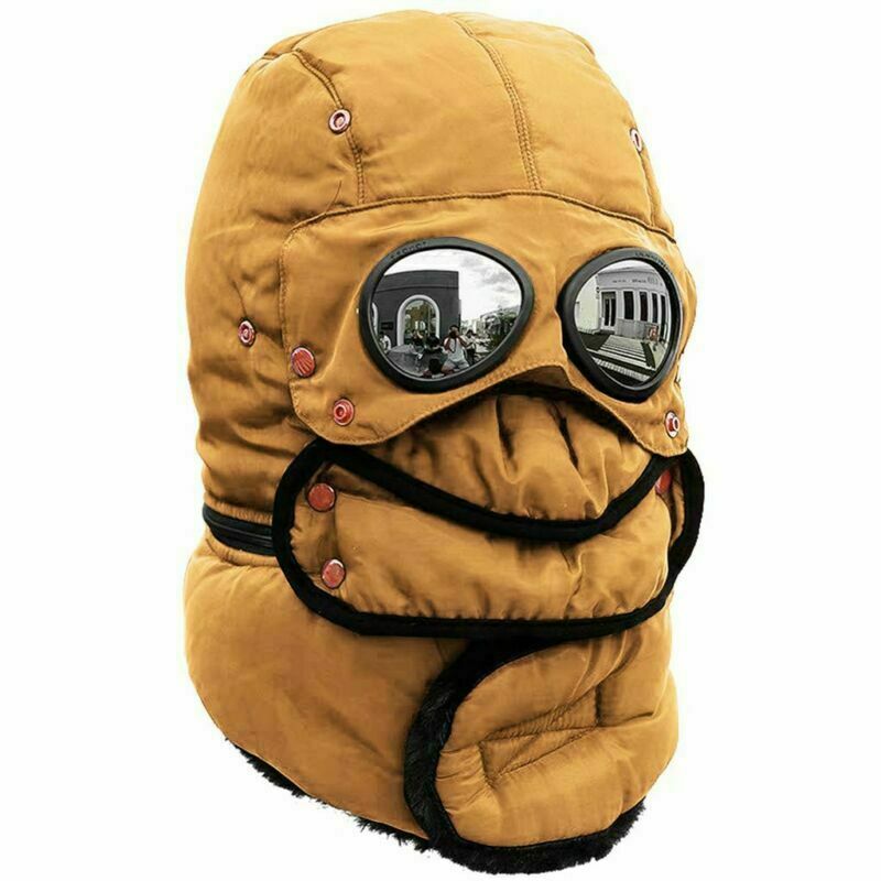 Wintermuts Skimuts Jacht Trooper Trapper Hat Koud weer Winddicht Vliegeniershoed Oorkleppen Buitensporten Wandelen Skiën Jagen Oesjanka-hoed