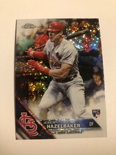 2016 Topps Chrome Update Jeremy Hazelbaker Cardinals HMT20 RC