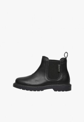 Naturino Piccadilly Chelsea leather boots, Black Toddler & Kids US sizes