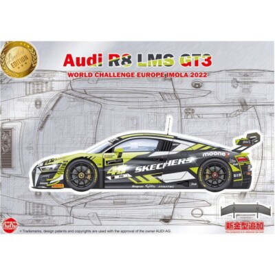 Platz/NuNu #PN24044 1/24Racing Series Audi R8 LMS GT3 World Challenge Europe2022