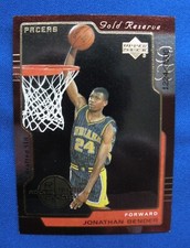 2000 UD Gold Reserve R/C #1224/3500 Jonathan Bender Indiana Pacers #245