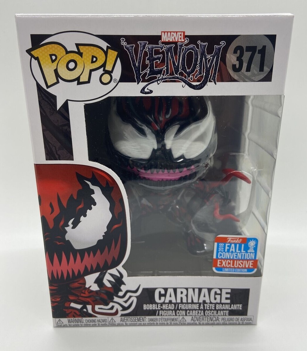 Funko POP Carnage 371 Tendrils NYCC 2018 Exclusive Marvel Venom | eBay
