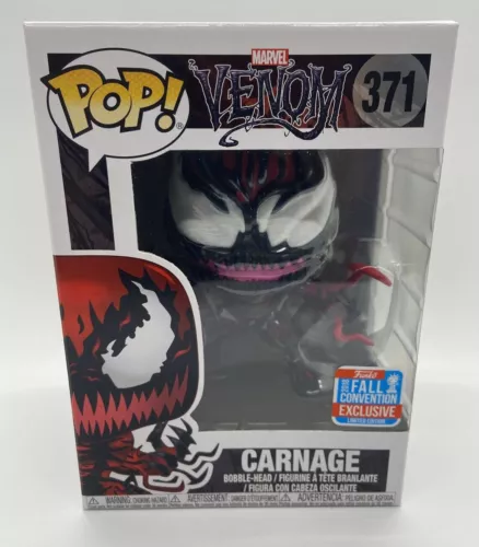 Funko POP Carnage 371 Tendrils NYCC 2018 Exclusive Marvel Venom