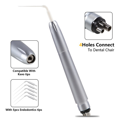 Dental Air Scaler Handpiece Root Canal Irrigation Tips Fit KAVO NSK 4 Holes CA