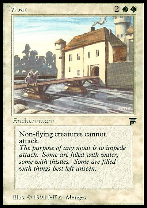 Moat Magic: The Gathering Individual Trading Card Games for sale