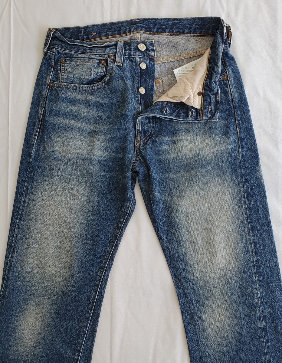 LEVI'S® VINTAGE CLOTHING 1947 501XX NWOT LEVIS VINTAGE CLOTHING 501XX 1947 BIG E SELVEDGE DENIM MEN