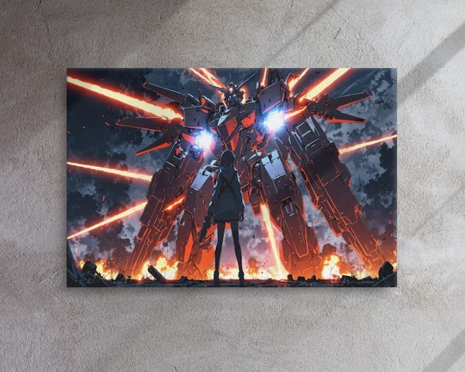 Courageous Young Pilot in Giant Mecha Suit - Anime