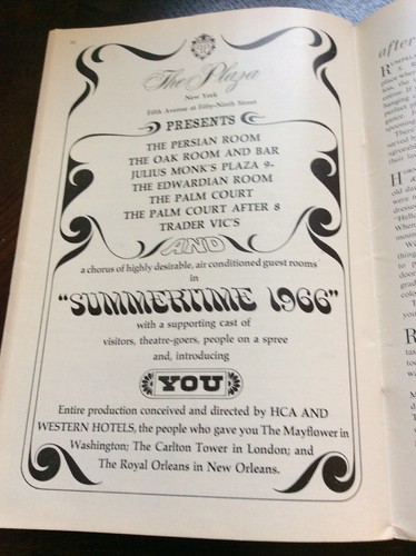 Playbill - Fallen Angels - Playhouse In The Park - Julio 1966 Vol. 3 # 7 - Imagen 10 de 11