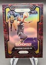 2024 Panini Prizm Monopoly WNBA - Diamond DeShields Red Classic Icon #60 Sky