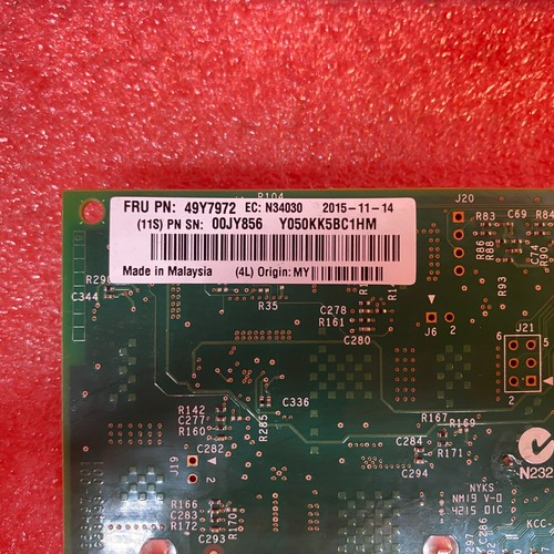 Lenovo Intel X540-T2 SFF Dual-Port 10GbE RJ-45 NIC - PCIe 3.0 x8 Card - 49Y7972 - Picture 7 of 8
