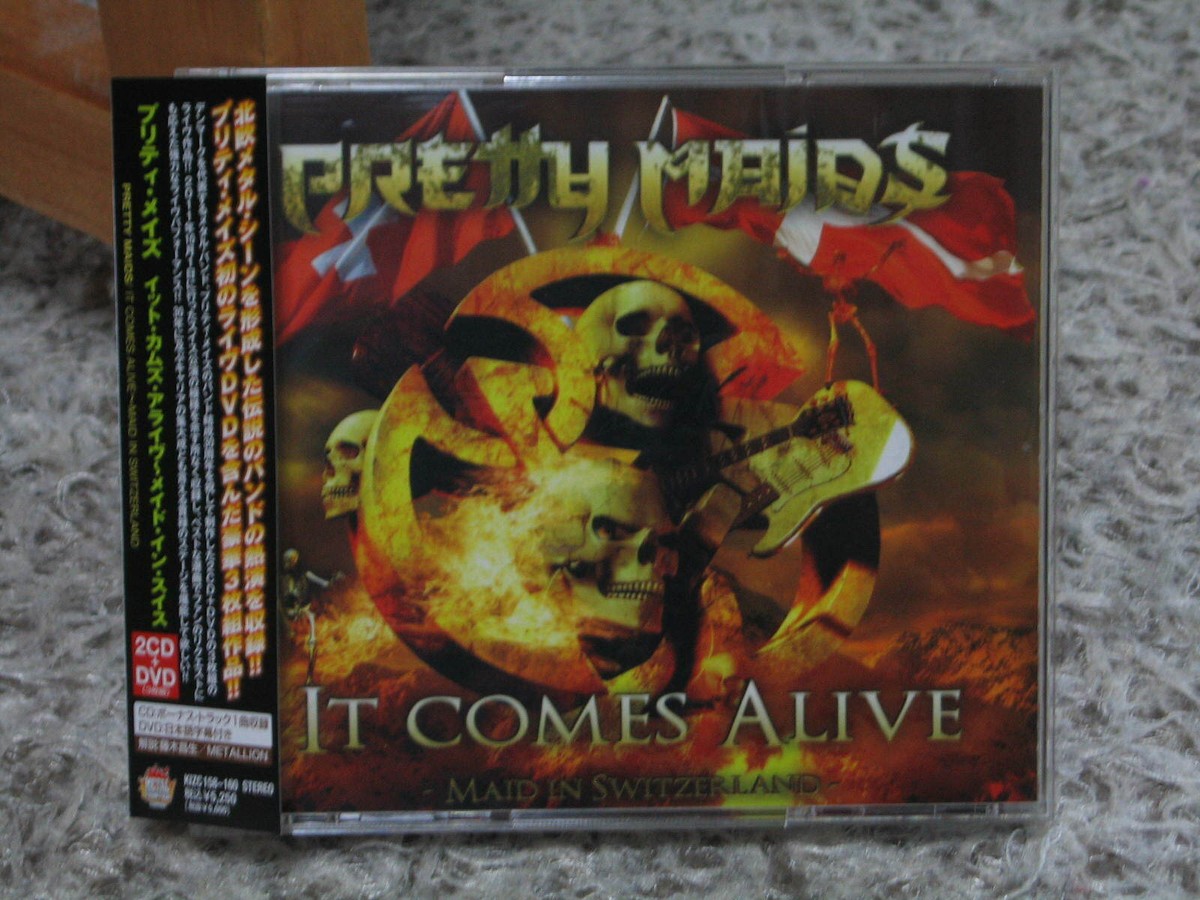 プリティ・メイズ / イット・カムズ アライヴ メイド・イン・スイス PRETTY MAIDS IT COMES ALIVE MADE IN SWITZERLAND RARE OOP