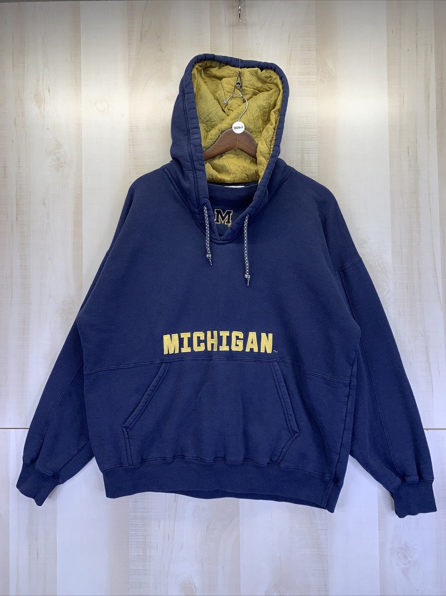 Midwest Embroidery University of Michigan Vintage Mens Hoodie