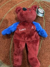 Vintage Salvino's Bammers Peter Forsberg 21, 1999 Beanie Bear Free Shipping