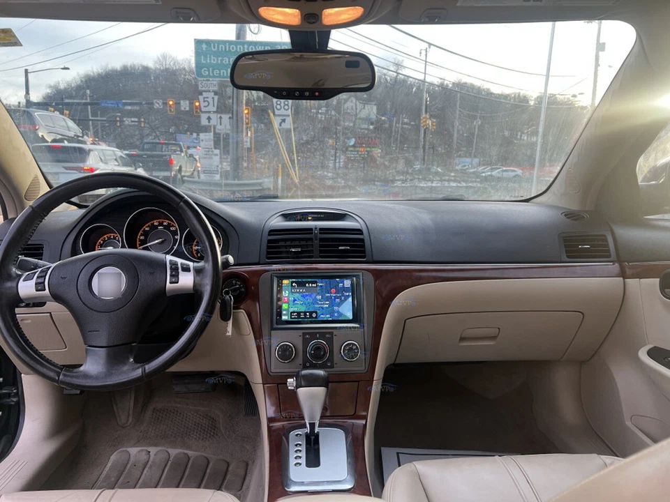 Car Stereo Radio For 2007 2008 2009 Saturn Aura Android 14 Carplay GPS NAVI WIFI Foto 4 de 4