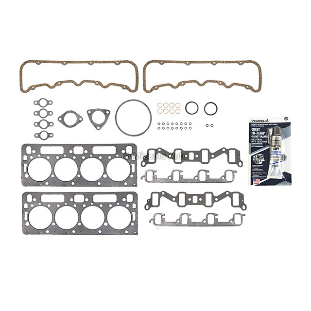 Juego completo de juntas cojinetes anillos aptos 92-02 Chevrolet GMC 6,5 L OHV DIÉSEL TURBO Foto 3 de 4
