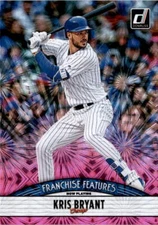 2019 Donruss #FF4 Kris Bryant / Nick Senzel Franchise Features Pink Fireworks