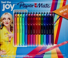 Paper Mate InkJoy Gel Pens 0.7mm Medium Point, Assorted Colors, 15 Count