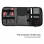 Procase travel gadget organizer bag