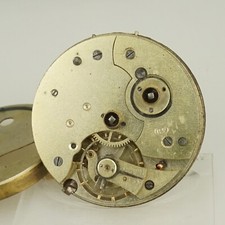Rare Pocket Watch Movement Men's no fusee duplex chronometer no repeater RAR