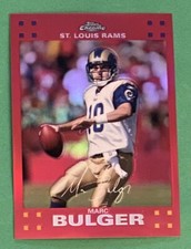 2007 Topps Chrome Red Refractor /139 Marc Bulger #TC9 St. Louis Rams
