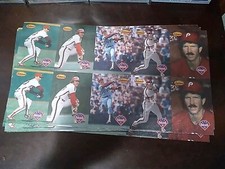 1994 Mike Schmidt Ted Williams Sub Set Uncut Sheet 10 Cards. Rare