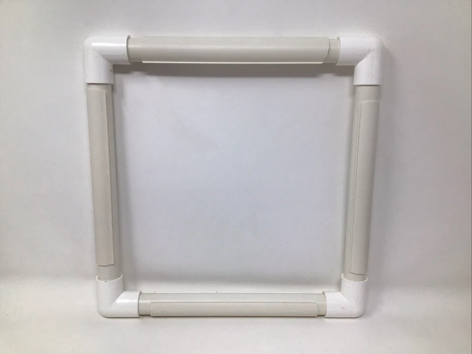 Needlework Quilting Frame 11x11" Hoop Universal Embroidery Cross Stitch Square - Image 3 of 4