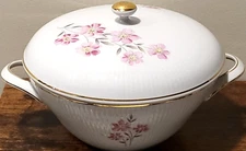 Mitterteich Bavaria Round Covered Vegetable Serving Bowl