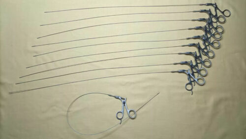10pc Hysteroscopy Urology Flexible Grasper 5FRx60cm Reusable Surgical Instrument
