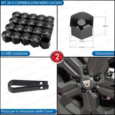 Kit 6 Strumenti Rimozione Copribulloni Cerchi - Per Auto Senza Graffiare - Foto 3