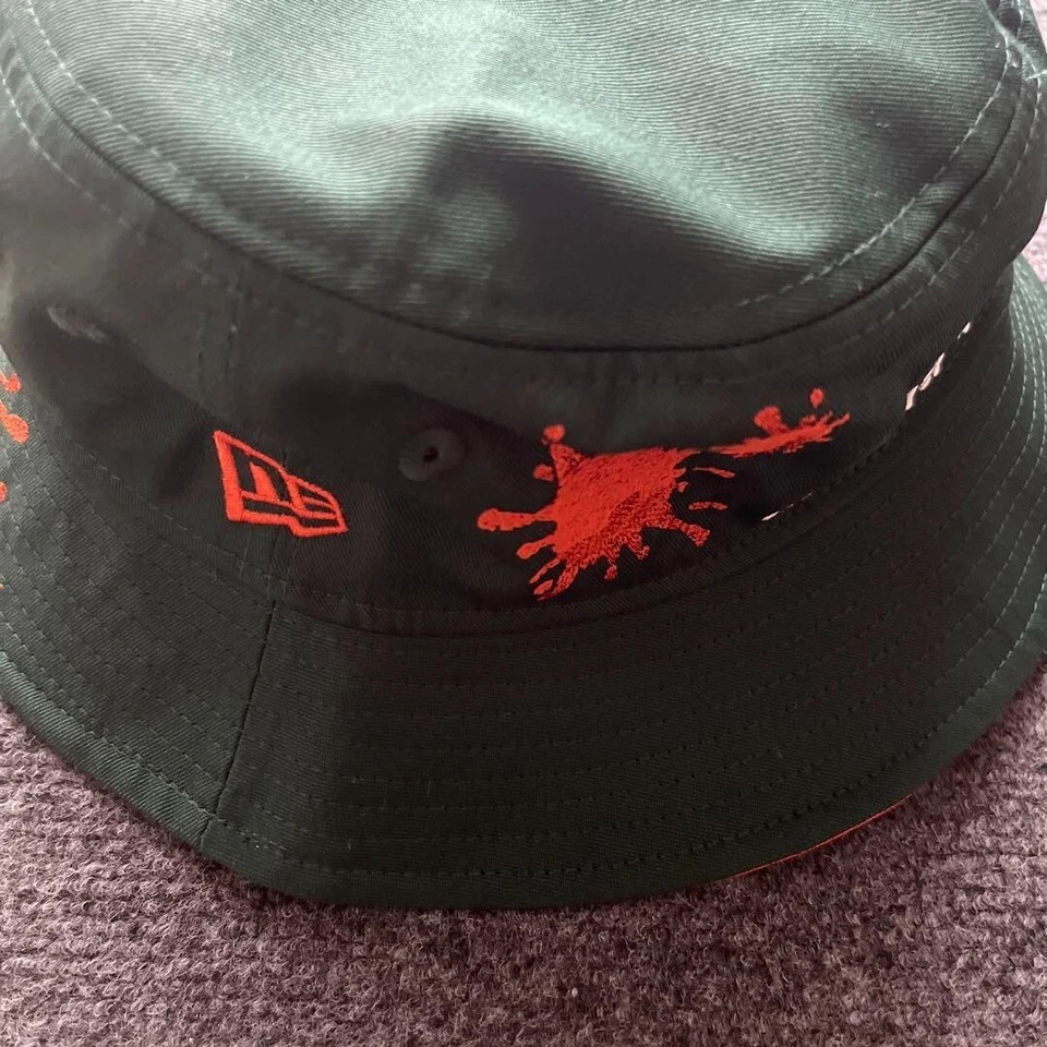 Sombrero Bucket SALMON RUN Splatoon 3 Nintendo TOKYO Talla Única 59cm NUEVO Foto 2 de 4