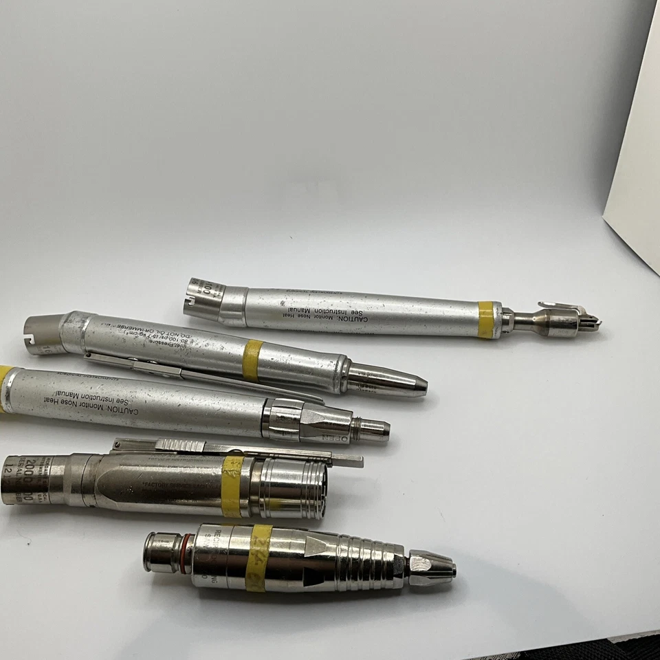 Pieza de mano MicroAire, taladro y sierra recíproca, (sin probar- para piezas), lote de 5 Foto 2 de 4