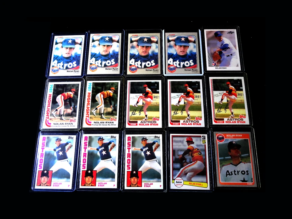 1980s MLB BASEBALL COLLECTION LOT OF ROOKIES STARS HOFs - Image 4 of 4
