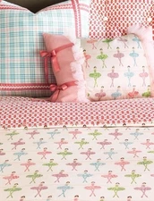 Eastern Accents Matilda Collection Ballerina Girls Bedding Luxury Designer