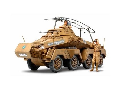 TAMIYA 35297 1/35 German 8-Wheeled Heavy Armored CAr Sd.Kfz.232 Africa-Corps