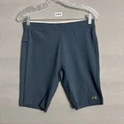 Tracksmith Men's Size XL Blue Turnover Half Tights Shorts Running Activewear 9"