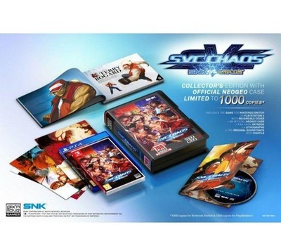 SNK vs Capcom SVC Chaos Collector s Edition PS4 Limited Neo Geo Case Neu