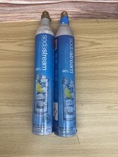 2 Sodastream CO2 Soda Carbonator 60L Bottles ...