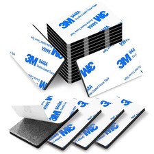 48PCS Heavy Duty Double Sided Foam Tape   3mm, Waterproof, Wall, Car, Home, Of