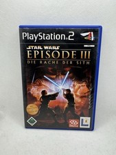 Star Wars Episode III Die Rache der Sith Sony Playstation 2 Sehr gut CIB OVP