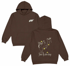 Laufey You Are My Silver Lining Dark Chocolate Hoodie Full Size S-3XL