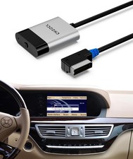 Bluetooth Car Audio Adapter for 2008-2012 Mercedes-Benz with AMI Port, White