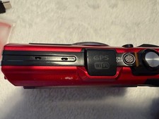 OLYMPUS TOUGH TG-4 RED UNDERWATER CAMERA WITH SCUBA HOUSING AND OTHER EXTRAS