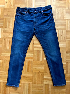 Herrens Levi's 512  Slim Tapered  Blau Jeans W38 L32 Top!
