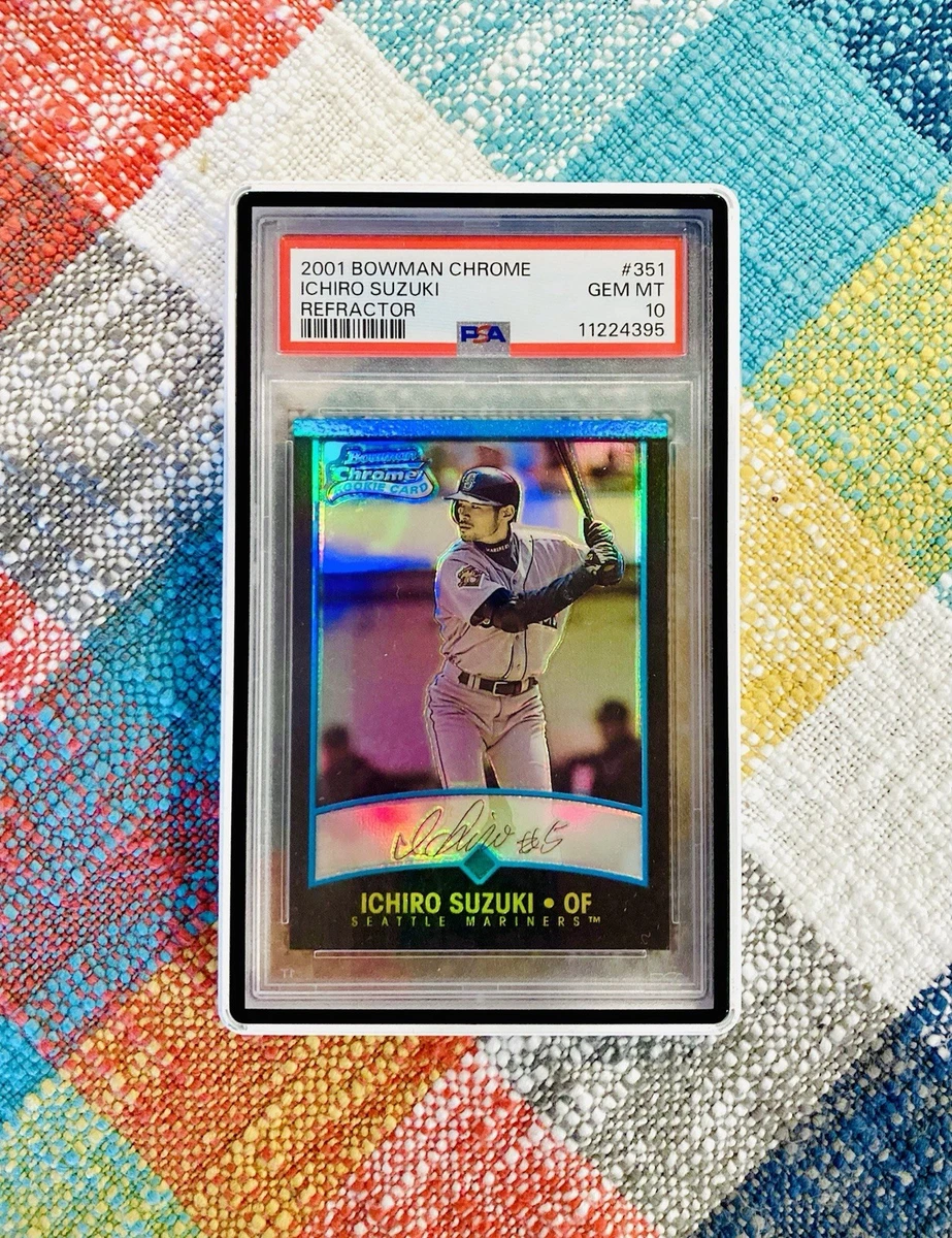 Bowman Ichiro Suzuki Seattle Mariners Baseball Sports Trading