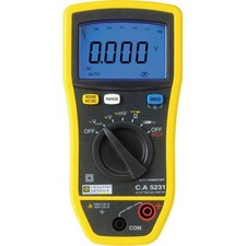 Image of Chauvin Arnoux C.A 5231 Handheld Multimeter CAT IV 600V 6000 count dis