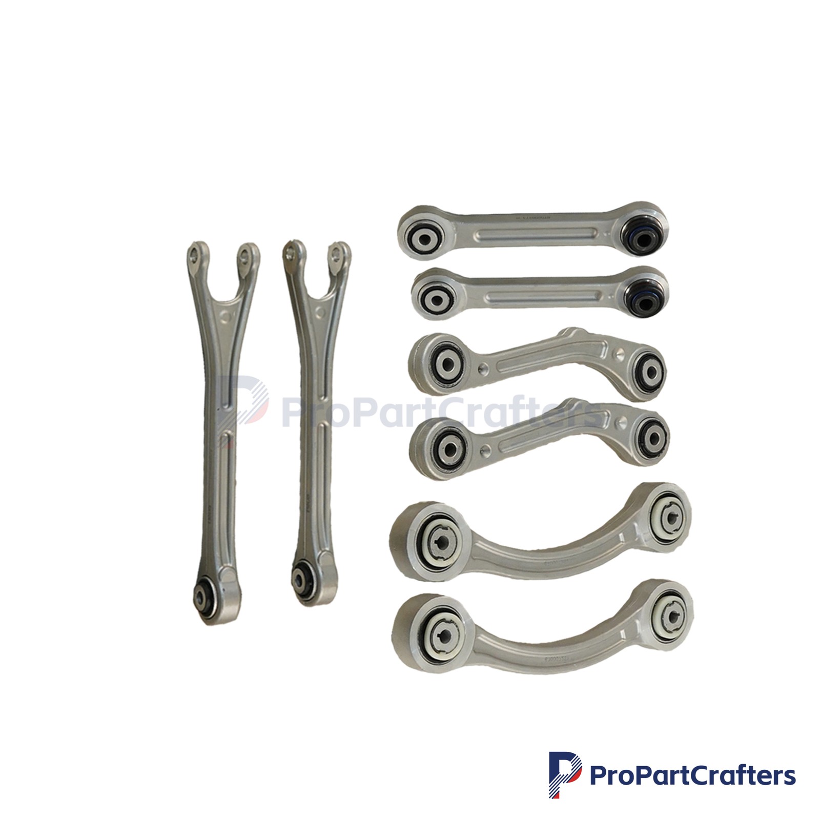 8PCS Fit Maserati Ghibli Quattroporte 14-16 Rear Suspension Control Arm Set US