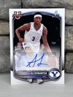 2025-26 Bowman Basketball AJ Dybantsa Paper Auto #PA-AY