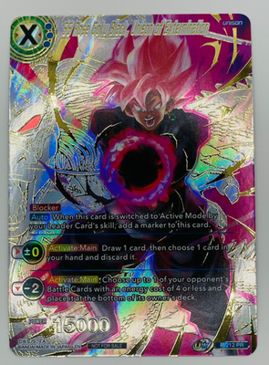 #ad SS Rose Goku Black Unison of Extermination GOLD STAMP Foil Dragon Ball Super NM $9.99