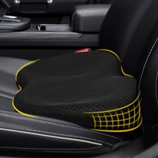 Car Booster Seat Cushion Heightening Height Boost Mat,Breathable Mesh Portable