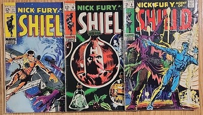 Nick Fury Agent Of Shield #9-11 Hate Monger Storyline 1969 Low-Grade Readables 